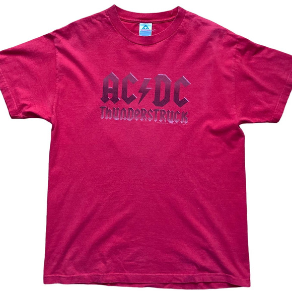 Y2K AC/SC Thunderstruck T-Shirt - Picture 1 of 7